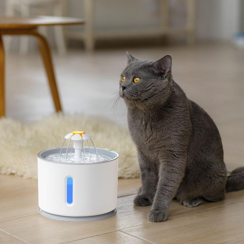 Supercle Cat Water Fountain with Carbon Filter